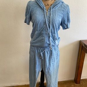 Juicy Couture Blue Track Suit